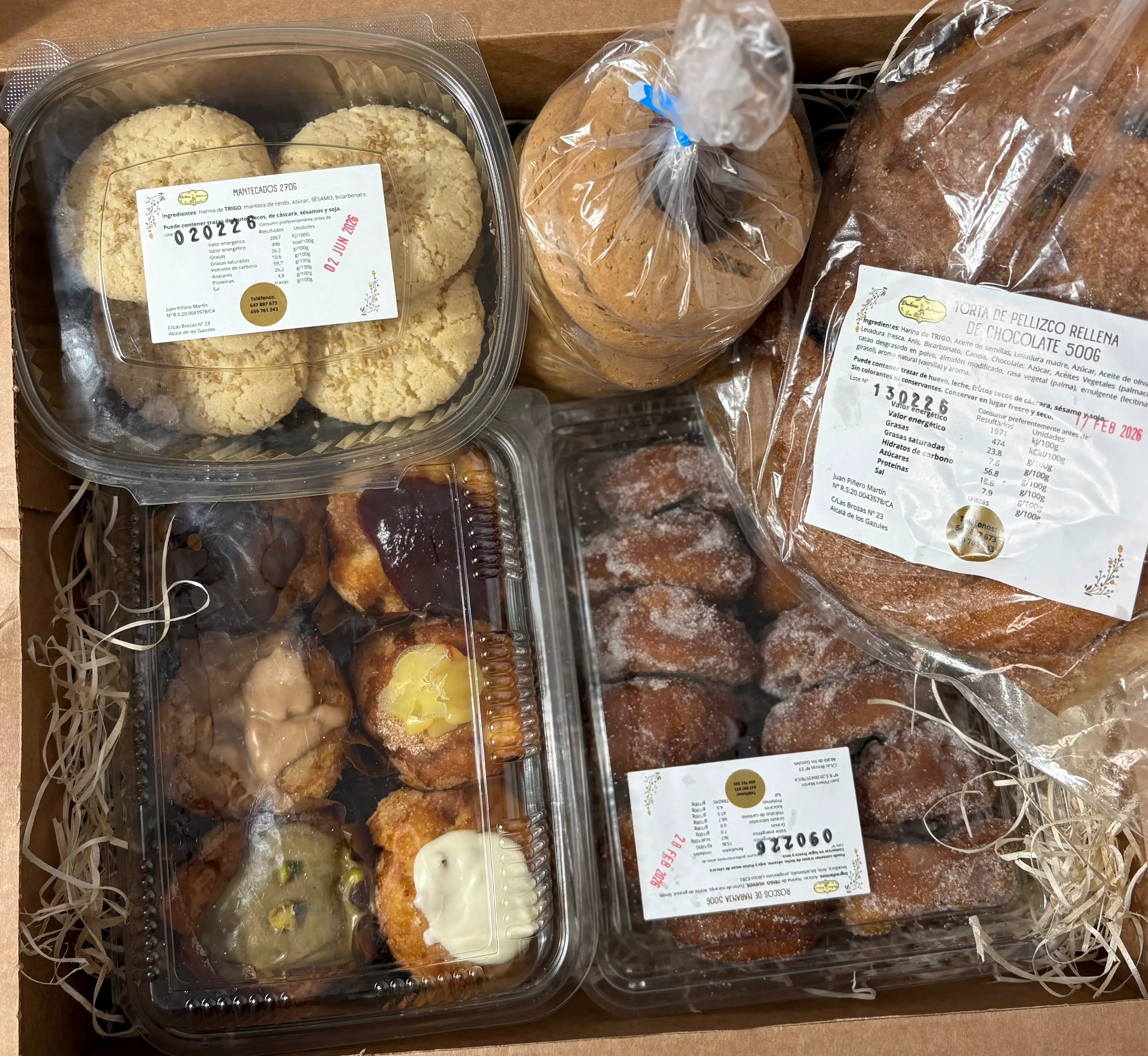 Caja Dulces Los Alcornocales