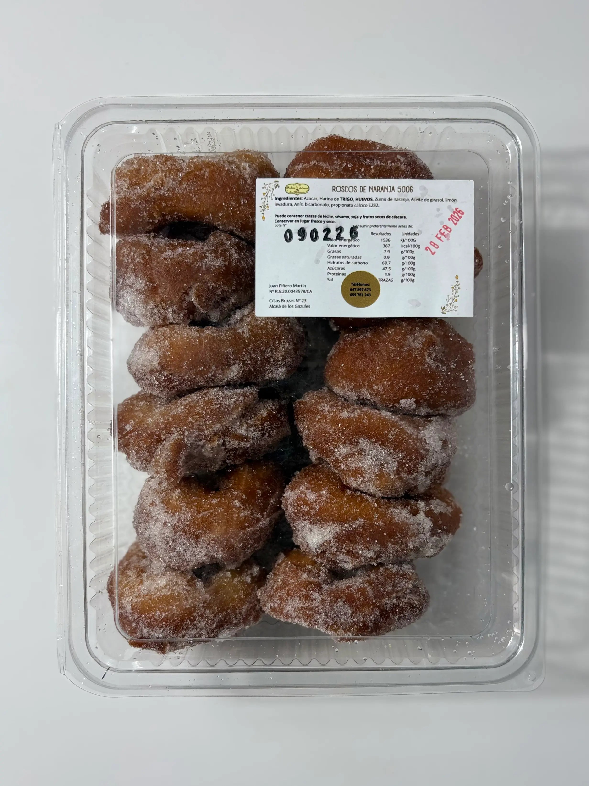 Caja Dulces Los Alcornocales