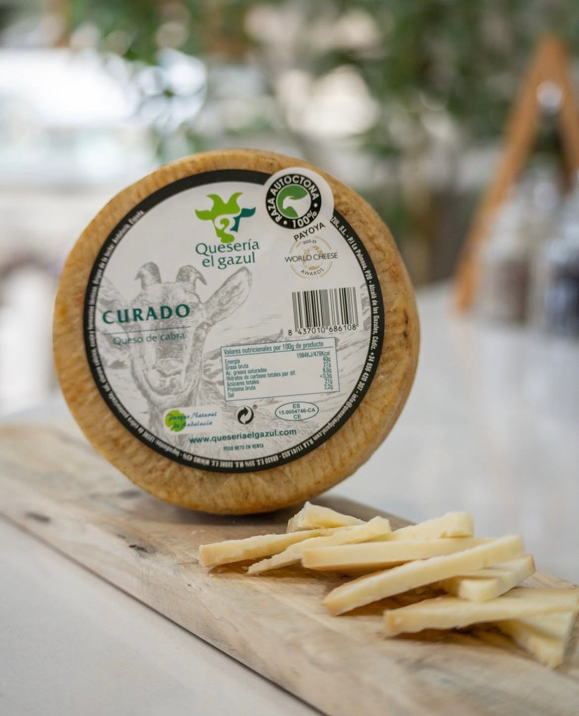 Queso Curado de El Gazul -  800g