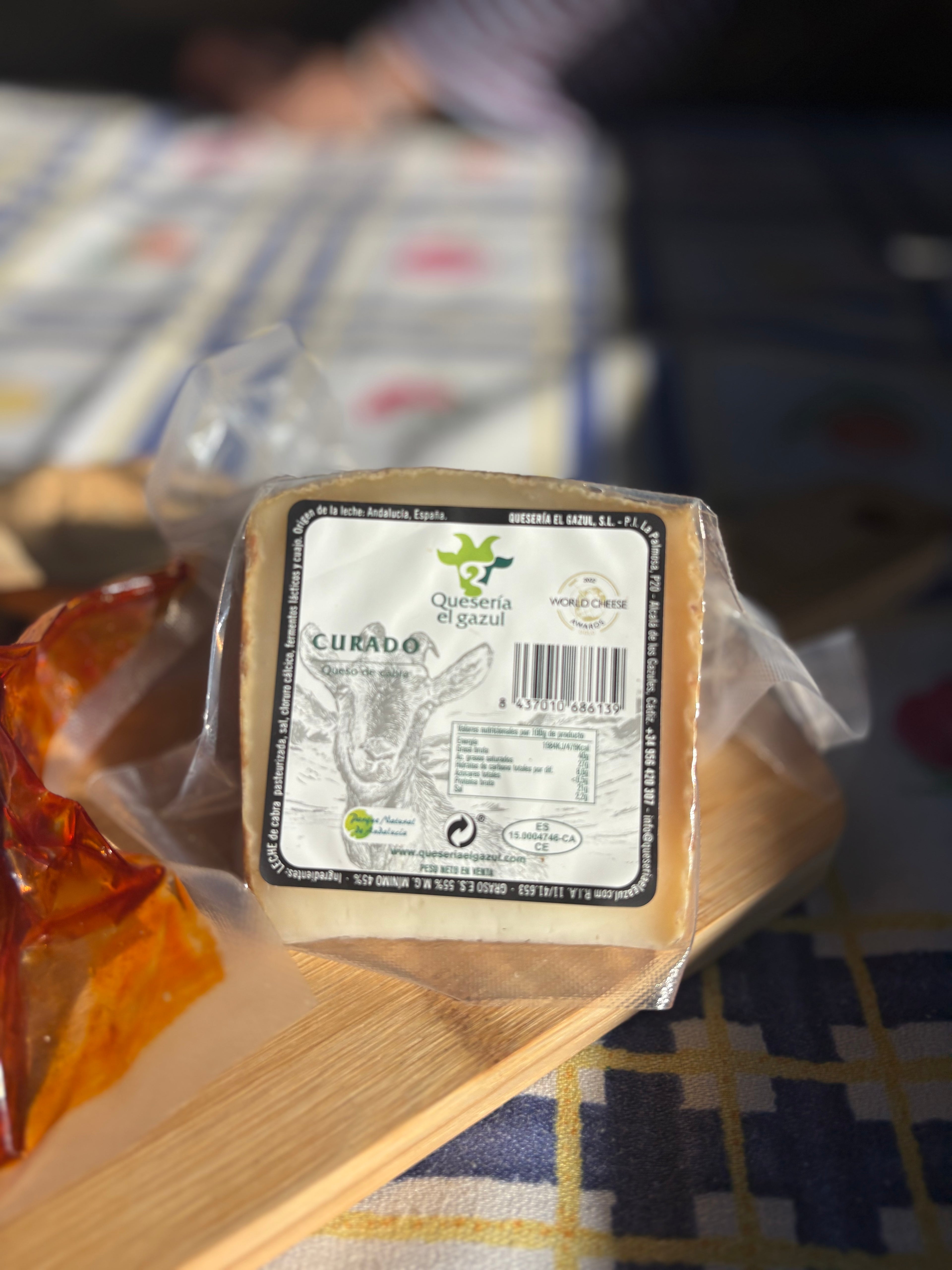 Cuña de Queso Curado de El Gazul